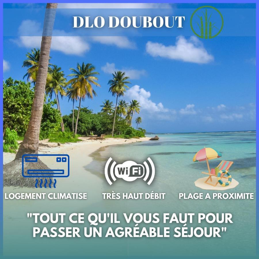 Dlo Doubout Les Pieds Dans L'Eau Lägenhet Sainte-Anne  Exteriör bild